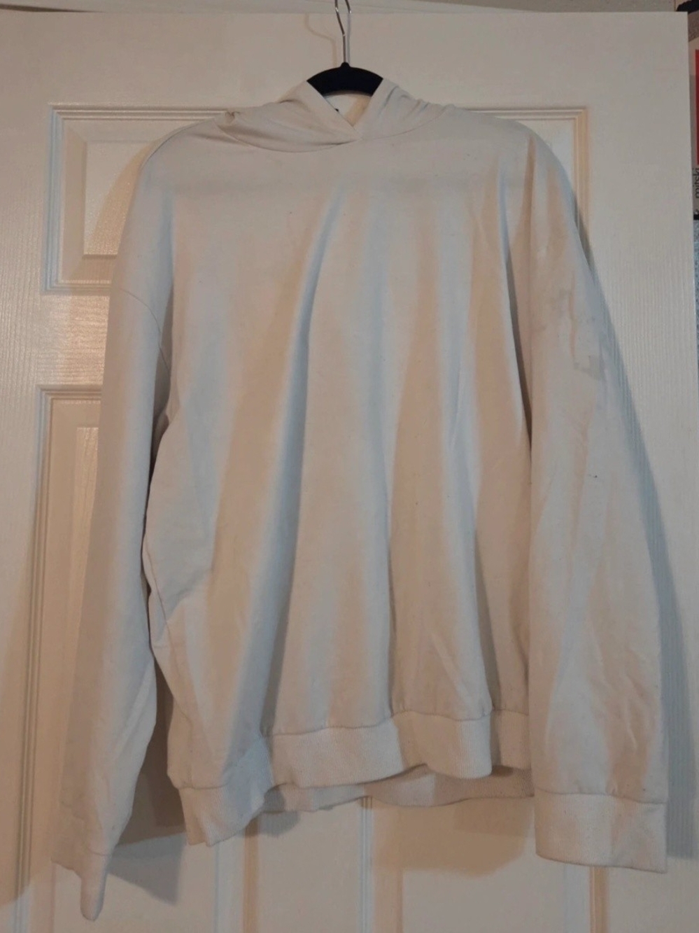 Men's Lightweight Hooded Sweatshirt - White